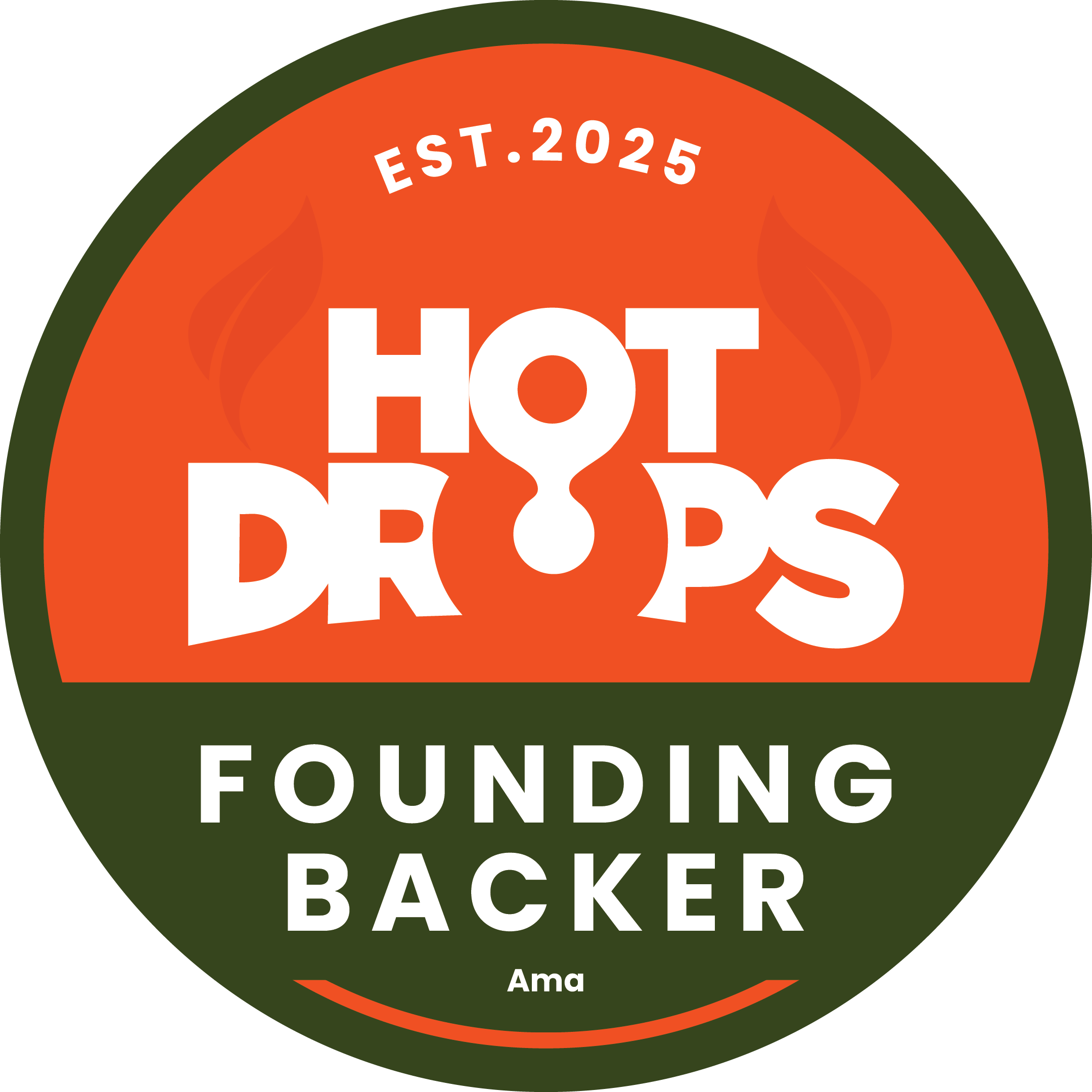 Digital HOT Circle Badge